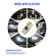 1.5 Watts - 12 Volts - T10 Led Bulb - white - D10.5*26mm - T10-24L-W - AZLED